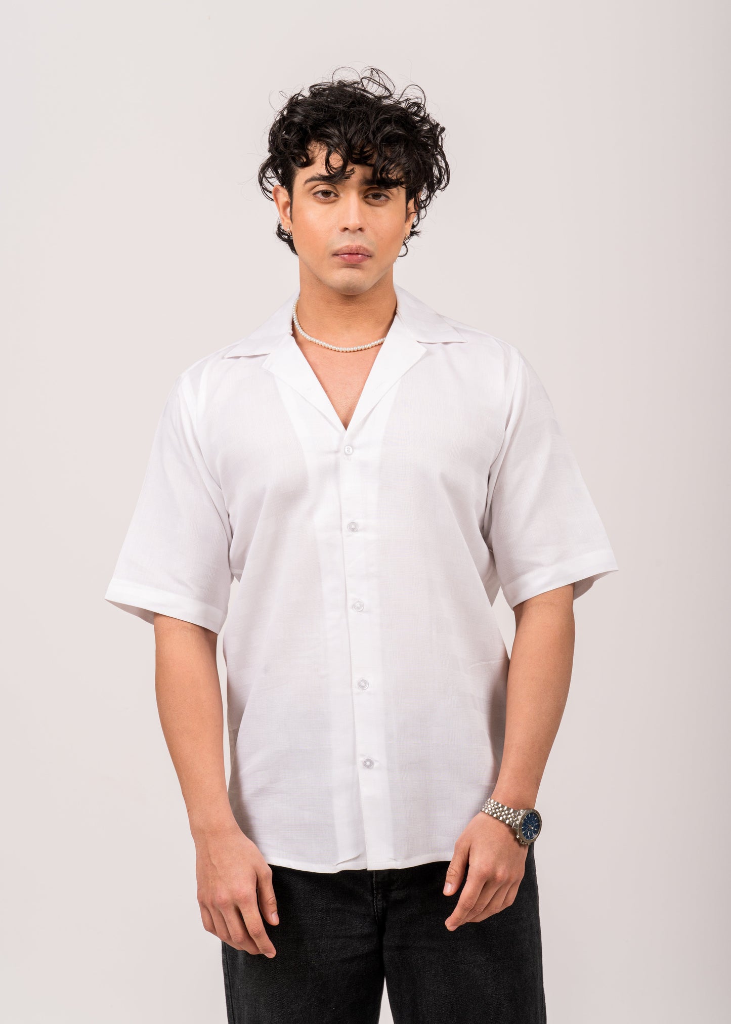 Pure White Relaxed Shirt