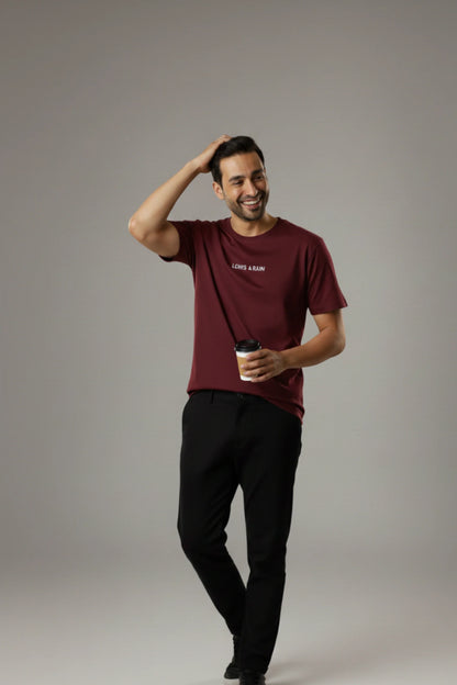 Maroon Daydream Tee