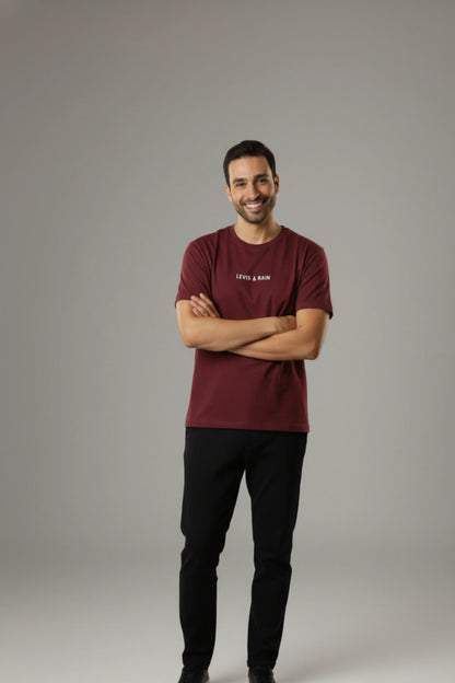 Maroon Daydream Tee