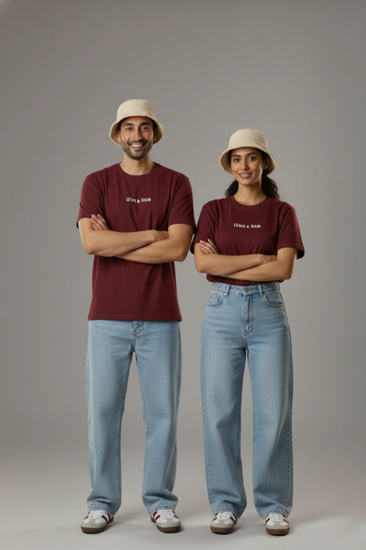 Maroon Daydream Tee