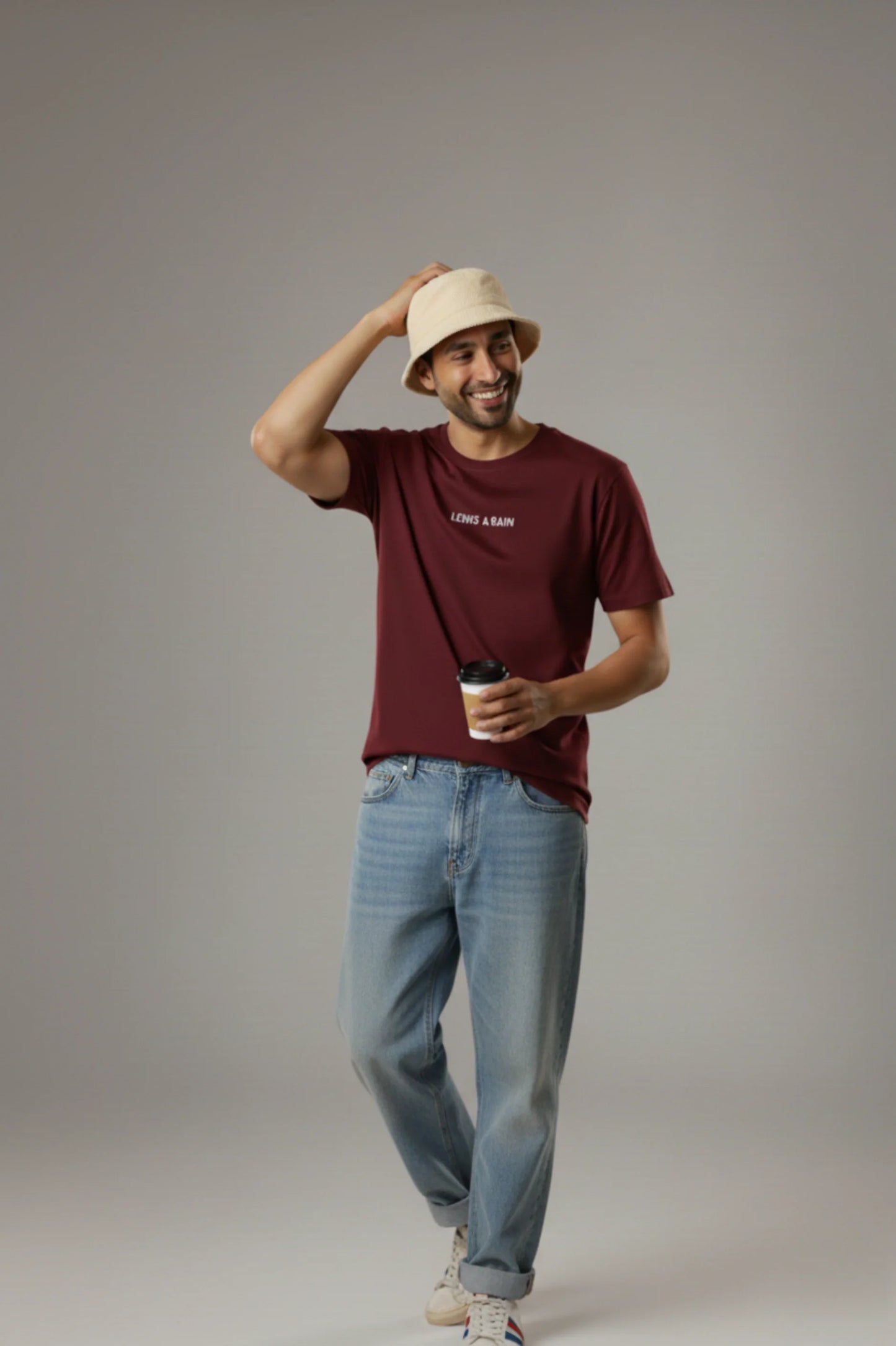 Maroon Daydream Tee