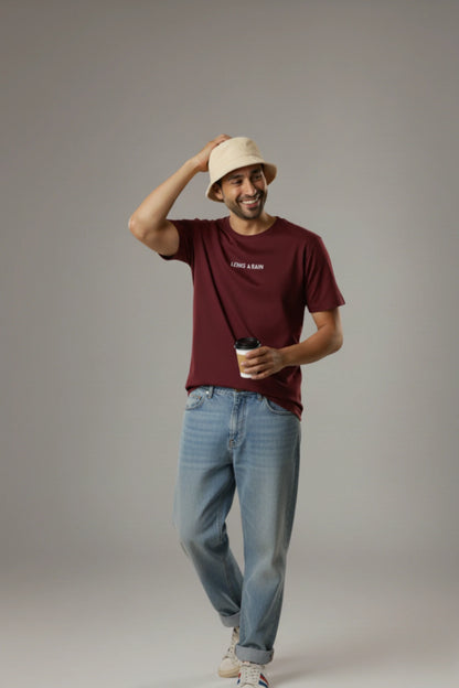 Maroon Daydream Tee