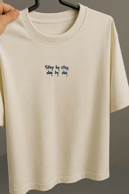 Step by step Terry Oversized Tee