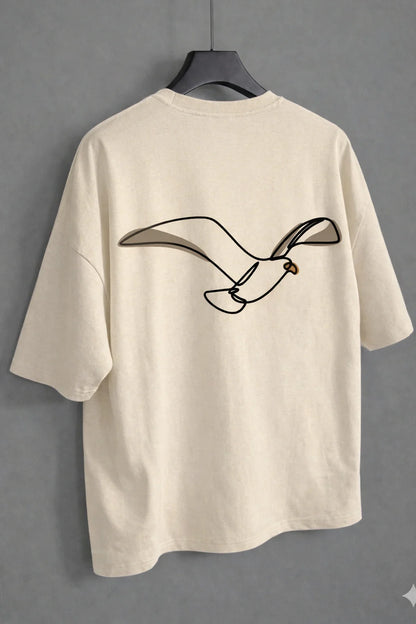 Flying Bird Oversized Tee