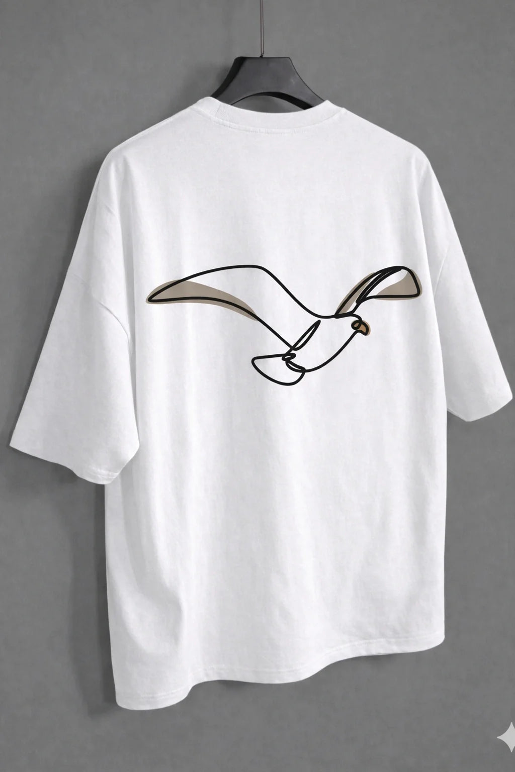 Flying Bird Oversized Tee