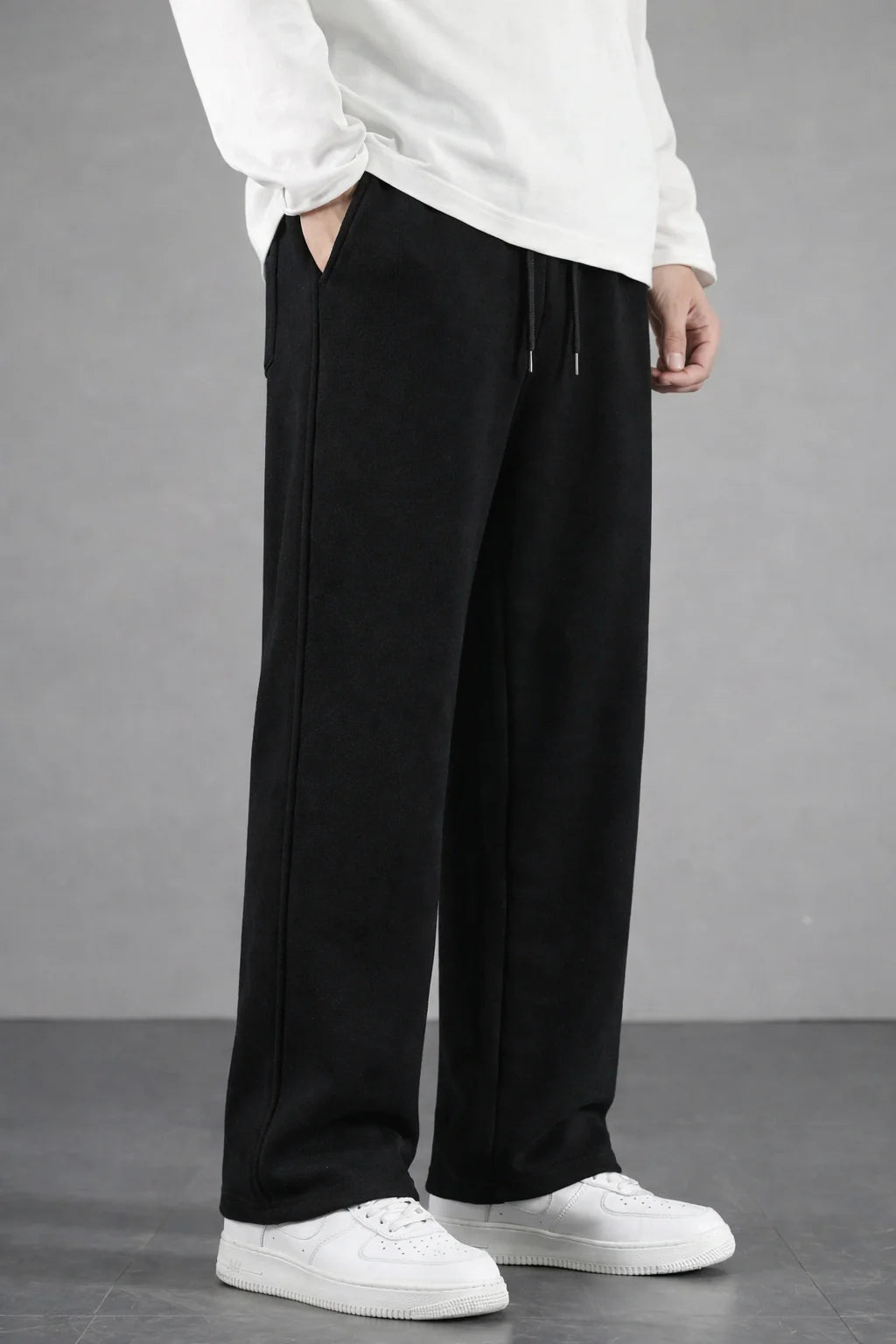 Black Unisex Sweatpants