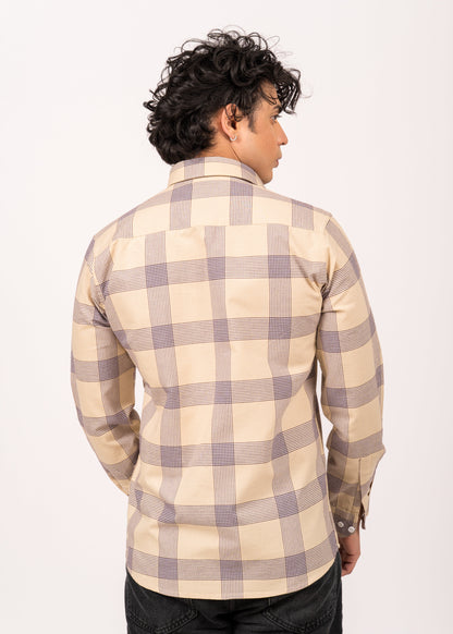 Men’s Sandstone Check Shirt