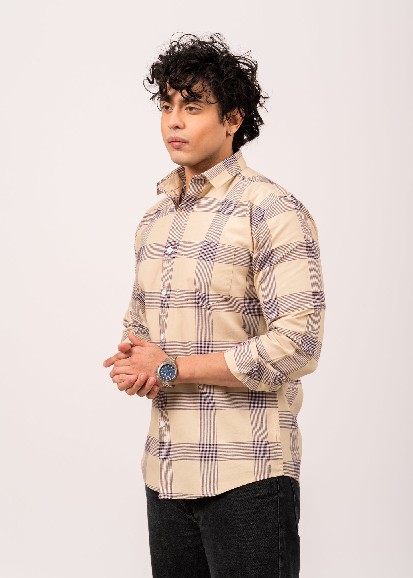 Men’s Sandstone Check Shirt